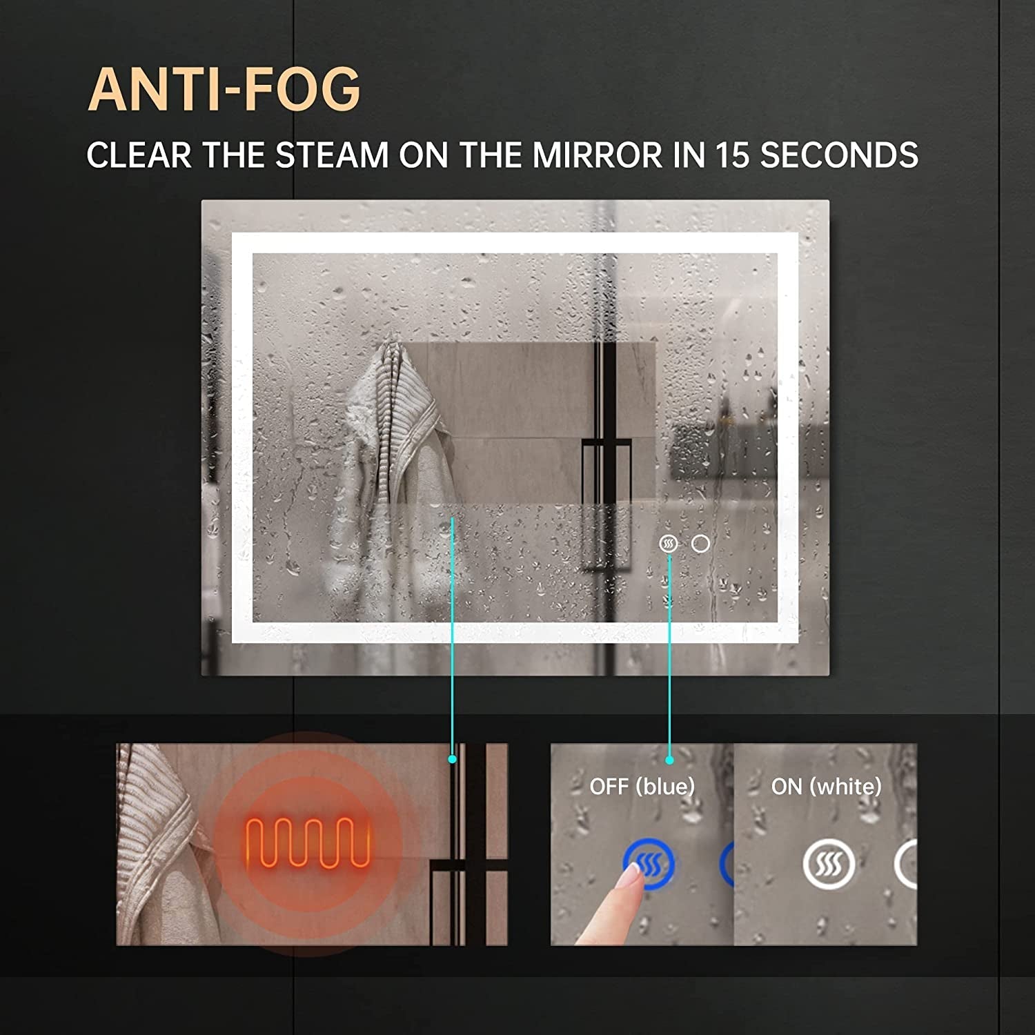 Anti Fog Mirror