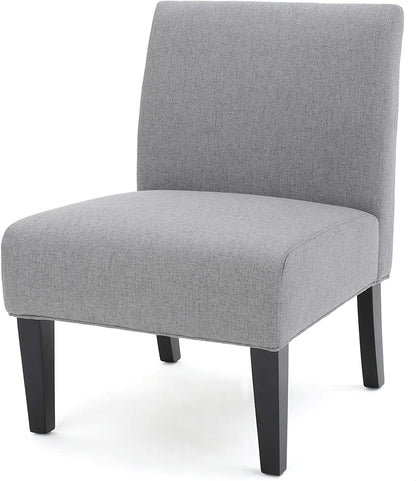 Set of 2 Grey Accent Chairs