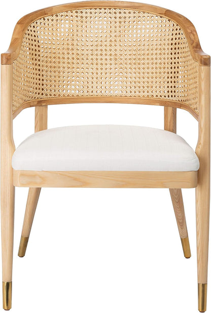 Couture Home Collection Rogue Natural Rattan Living Room Dining Accent