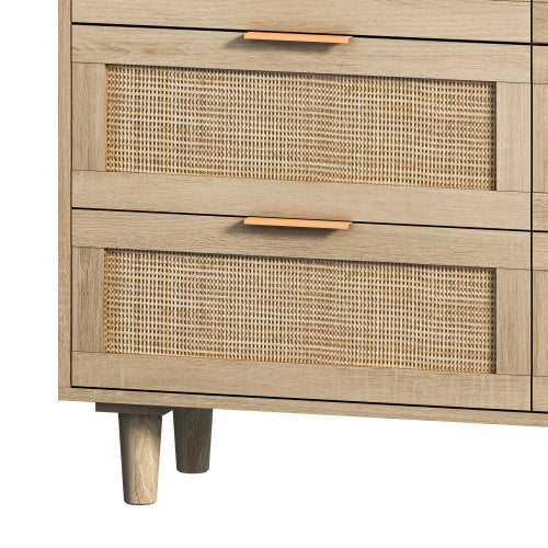 Drawers Rattan Storage Cabinet Rattan Drawer,for Bedroom,Living