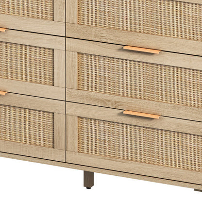 Drawers Rattan Storage Cabinet Rattan Drawer,for Bedroom,Living