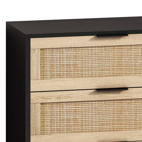 Drawers Rattan Storage Cabinet Rattan Drawer,for Bedroom,Living