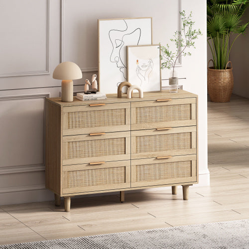 Drawers Rattan Storage Cabinet Rattan Drawer,for Bedroom,Living