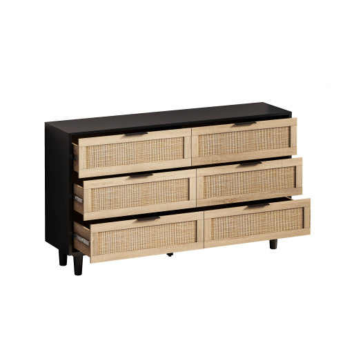 Drawers Rattan Storage Cabinet Rattan Drawer,for Bedroom,Living