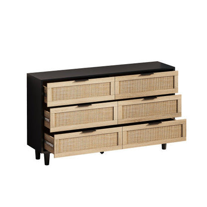 Drawers Rattan Storage Cabinet Rattan Drawer,for Bedroom,Living