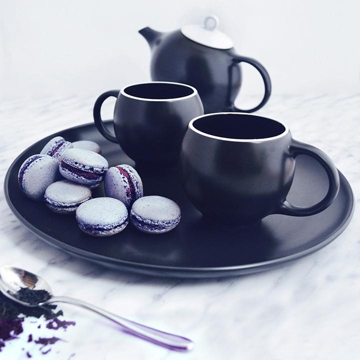 EVA 3-piece teaset - Black Matte