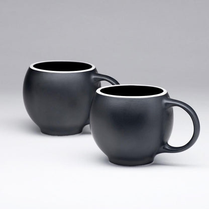 EVA 6-piece tea set - Black matte