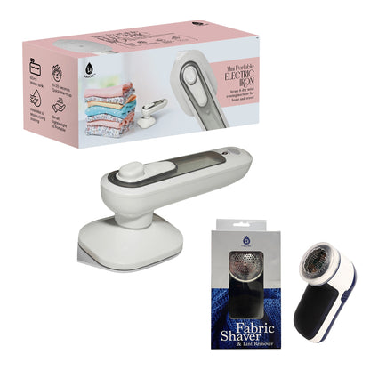 Travel-Ready Garment Grooming Kit: Compact Lint Remover, Fabric Shaver