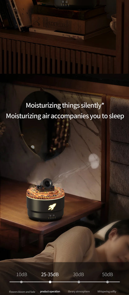 Simulated Artillery Fire Essential Oil Diffuser Aromatherapy Air Humidifier Home Room Small Fragrance Aroma Humidifier Diffuser