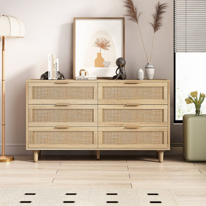 Drawers Rattan Storage Cabinet Rattan Drawer,for Bedroom,Living