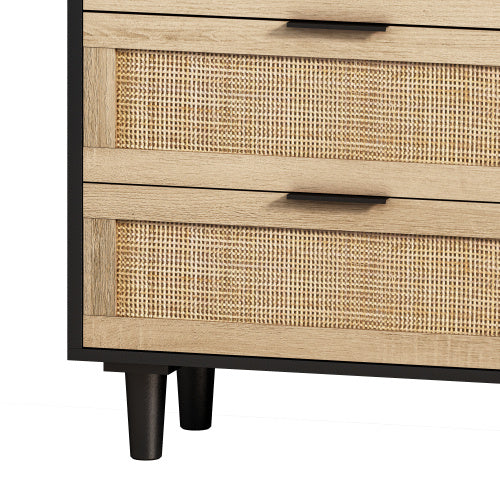 Drawers Rattan Storage Cabinet Rattan Drawer,for Bedroom,Living