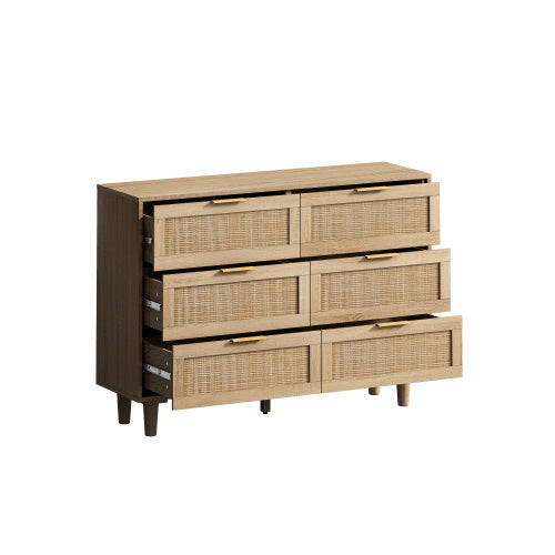 Drawers Rattan Storage Cabinet Rattan Drawer,for Bedroom,Living