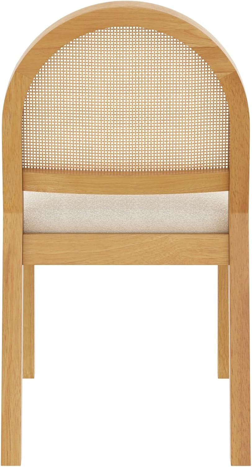 Bailey 19 In. Boucle Dining Chair, Upholstered Side Chair with Natural